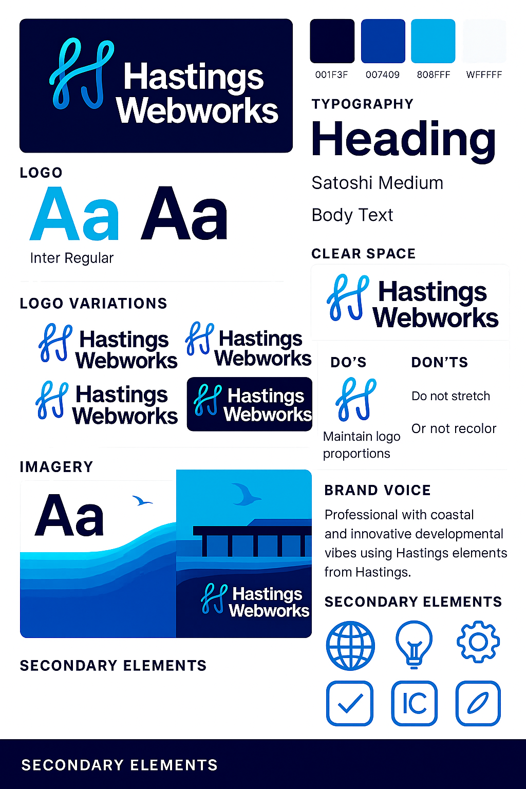 Admin platform branding and UI guidance
